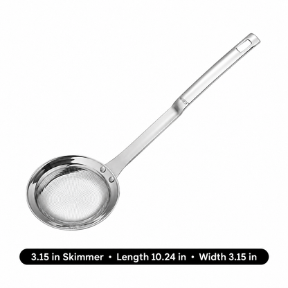 🔥 Limited-time 50% off-304 Stainless Steel Fine Mesh Strainer Spoon🥄