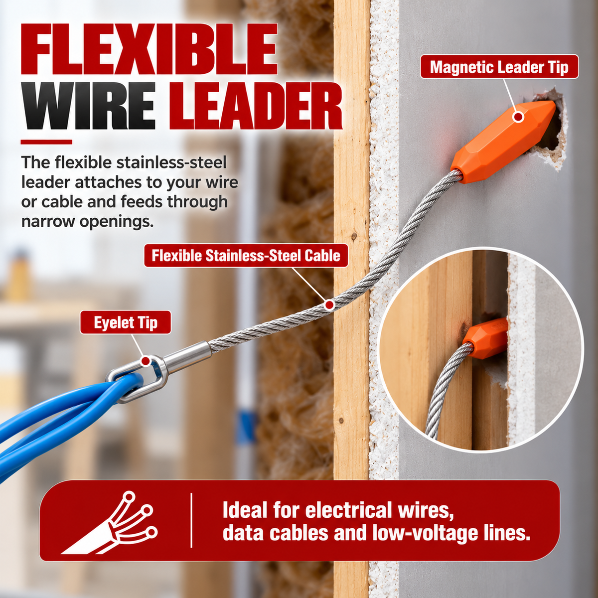 🔥HOT SALE🔥 Magnetic Wire Puller Kit 🧲
