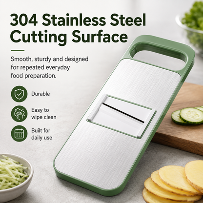 🔥Hot Sale 50% OFF🔥6-in-1 Stainless Steel Vegetable Slicer