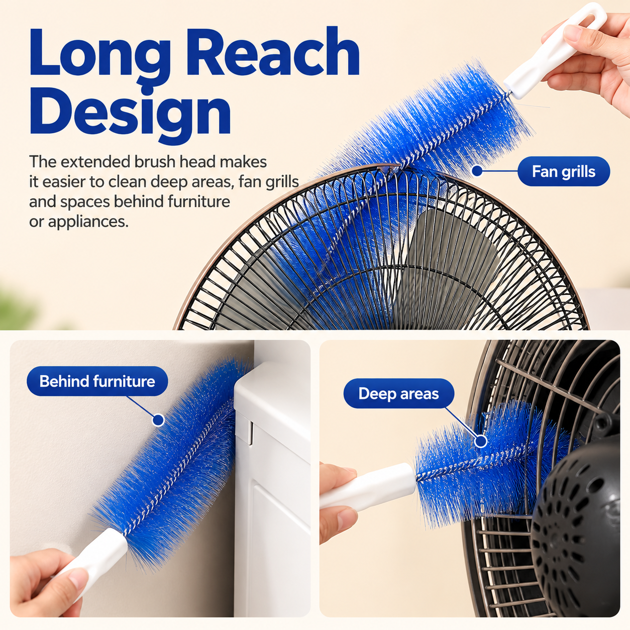 🔥Hot Sale 50% OFF🔥Flexible Bendable Cleaning Brush