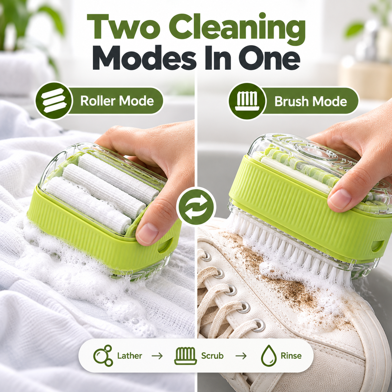 🔥 Limited-time 50% off —2-in-1 Soap Foaming Scrubber Box🫧🧼