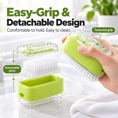 🔥 Limited-time 50% off —2-in-1 Soap Foaming Scrubber Box🫧🧼