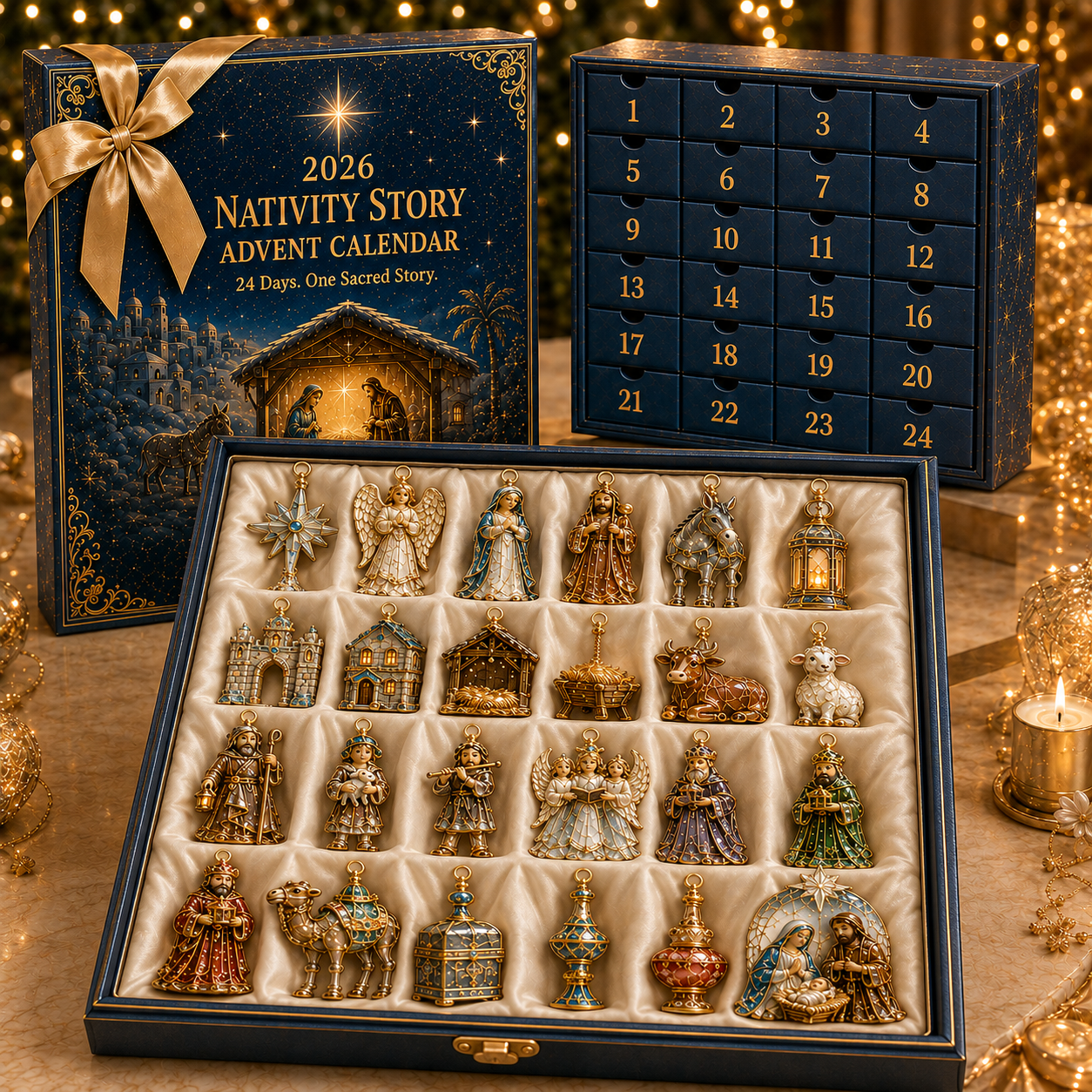 ✨ 2026 Nativity Story Advent Calendar – 24 Days of Sacred Christmas Surprises