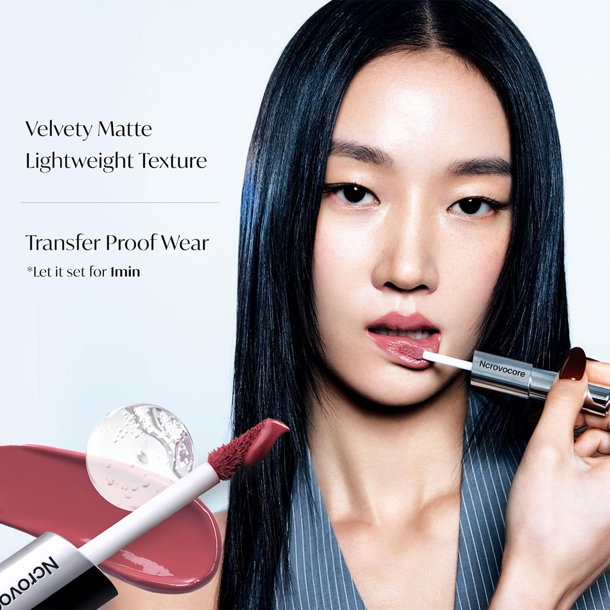 Perfect Twin Lip — Dual-Ended Liquid Lipstick with Velvet Matte Color and Glossy Shine