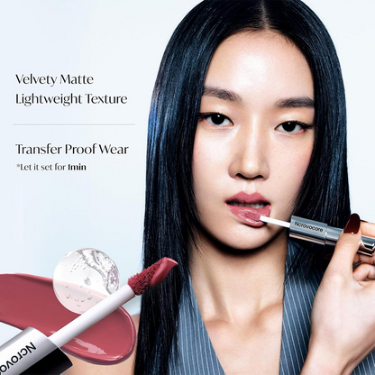 Perfect Twin Lip — Dual-Ended Liquid Lipstick with Velvet Matte Color and Glossy Shine