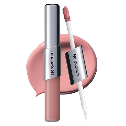 Perfect Twin Lip — Dual-Ended Liquid Lipstick with Velvet Matte Color and Glossy Shine