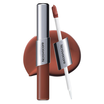 Perfect Twin Lip — Dual-Ended Liquid Lipstick with Velvet Matte Color and Glossy Shine