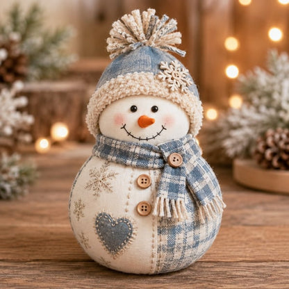 Early Christmas Sale-DIY Patchwork Fabric Doll Kit- Create Your Own Handmade Christmas Character