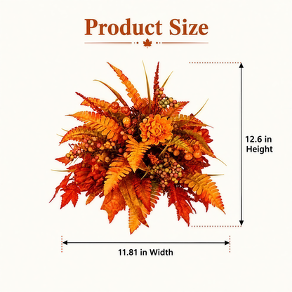 💥The Most-Loved Fall Decor of 2026 🍂 Autumn Harvest Floral Garden Stake Arrangement