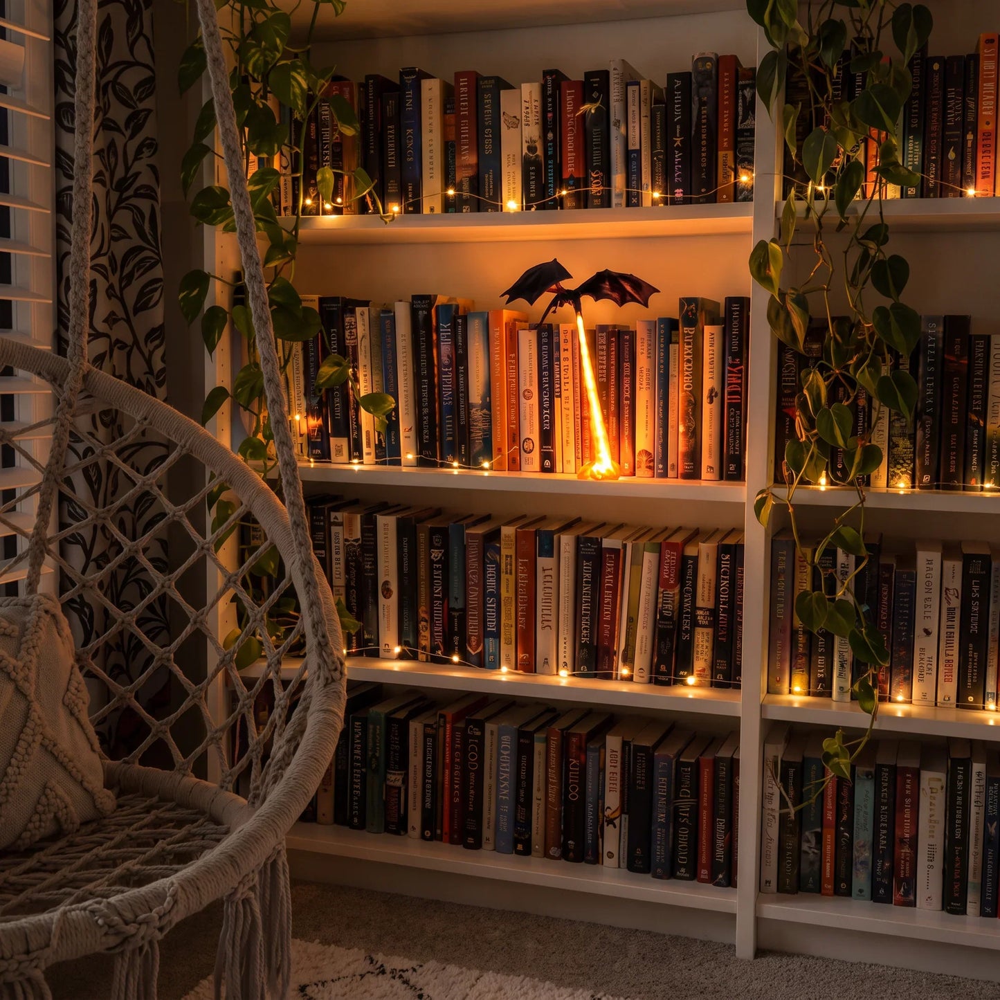 🔥Last Day Sale 50% OFF🔥Dragon Book Nook Light