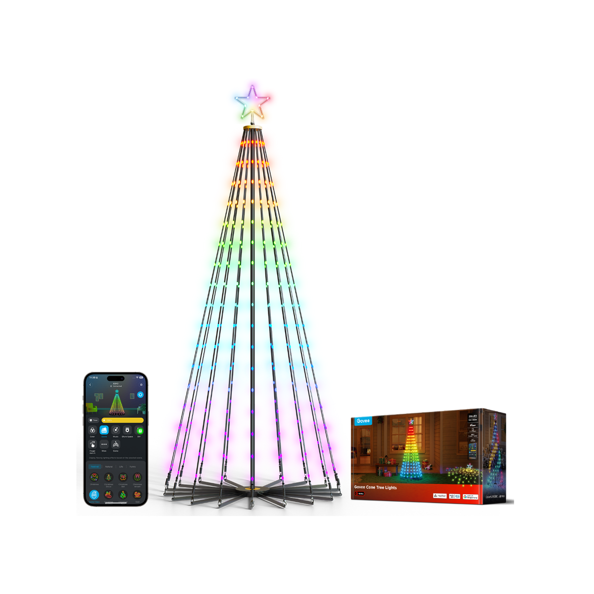 Govee Cone Tree Lights