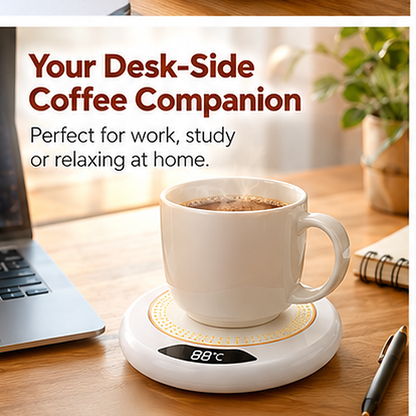 ☕ Electric Coffee Mug Warmer — Keep Every Sip Cozy!
