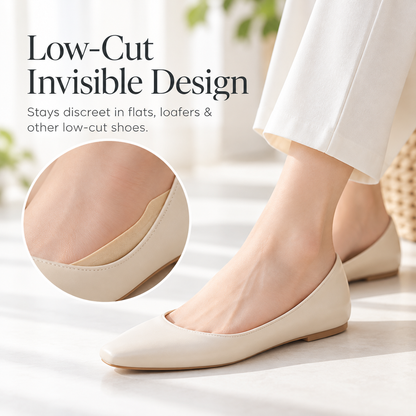 🧦 Cushioned No-Show Socks – Soft Padded Foot Liners