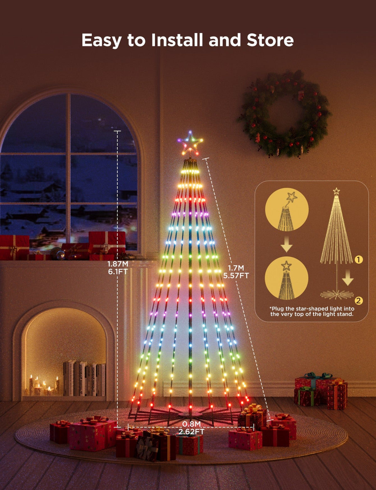 Govee Cone Tree Lights