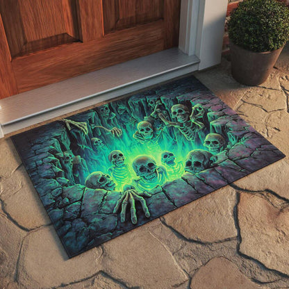 🎃 Limited time 50% off – Halloween 3d illusion horror door mat