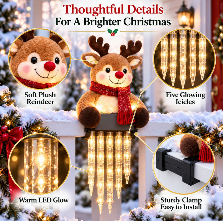 🎄🎁Xmas Discount: 50% OFF - WinterGlow Icicle Light Decor ⛄