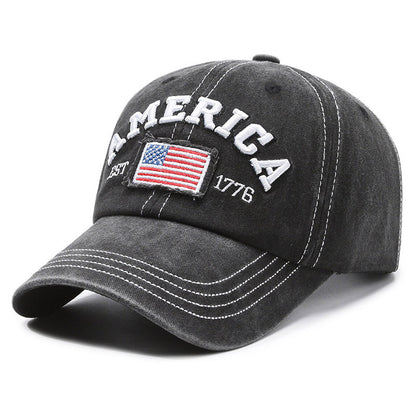 🦅49% OFF🔥Vintage American Flag Baseball Cap