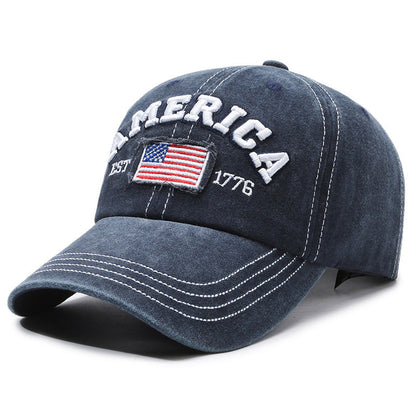 🦅49% OFF🔥Vintage American Flag Baseball Cap