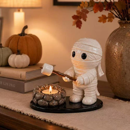 🔥LAST DAY 50% OFF👻 Ghost Roasting Marshmallow Tea Light Holder 🔥