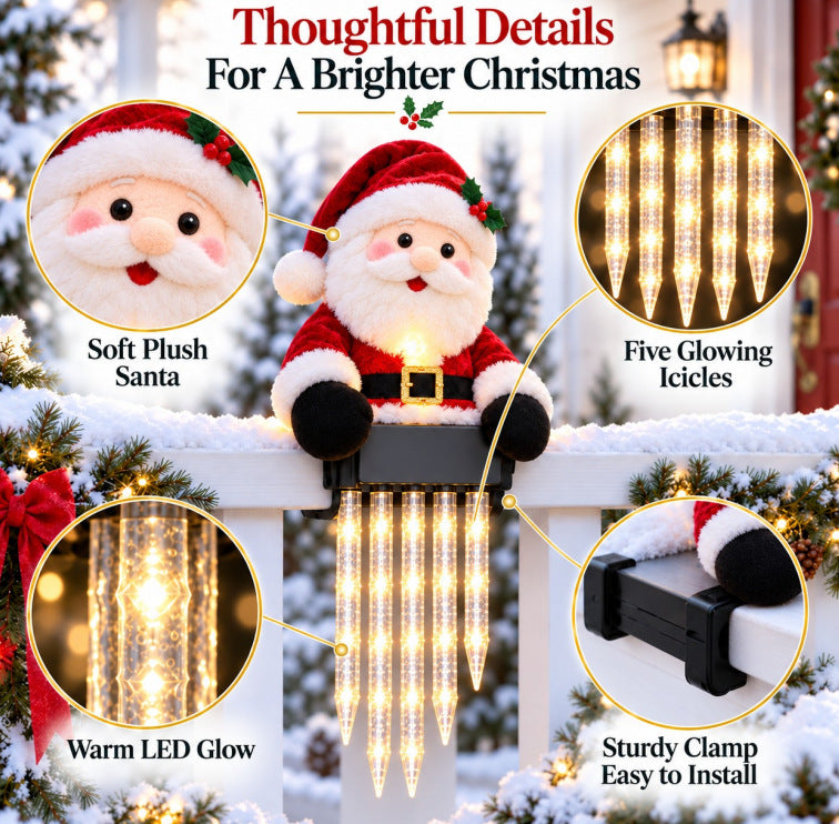 🎄🎁Xmas Discount: 50% OFF - WinterGlow Icicle Light Decor ⛄