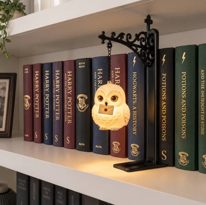 🔥Last Day Sale 50% OFF🔥Magical Bookshelf Figurine Night Light — Owl Stag Phoenix