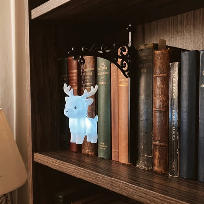🔥Last Day Sale 50% OFF🔥Magical Bookshelf Figurine Night Light — Owl Stag Phoenix