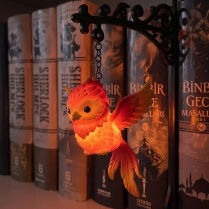 🔥Last Day Sale 50% OFF🔥Magical Bookshelf Figurine Night Light — Owl Stag Phoenix
