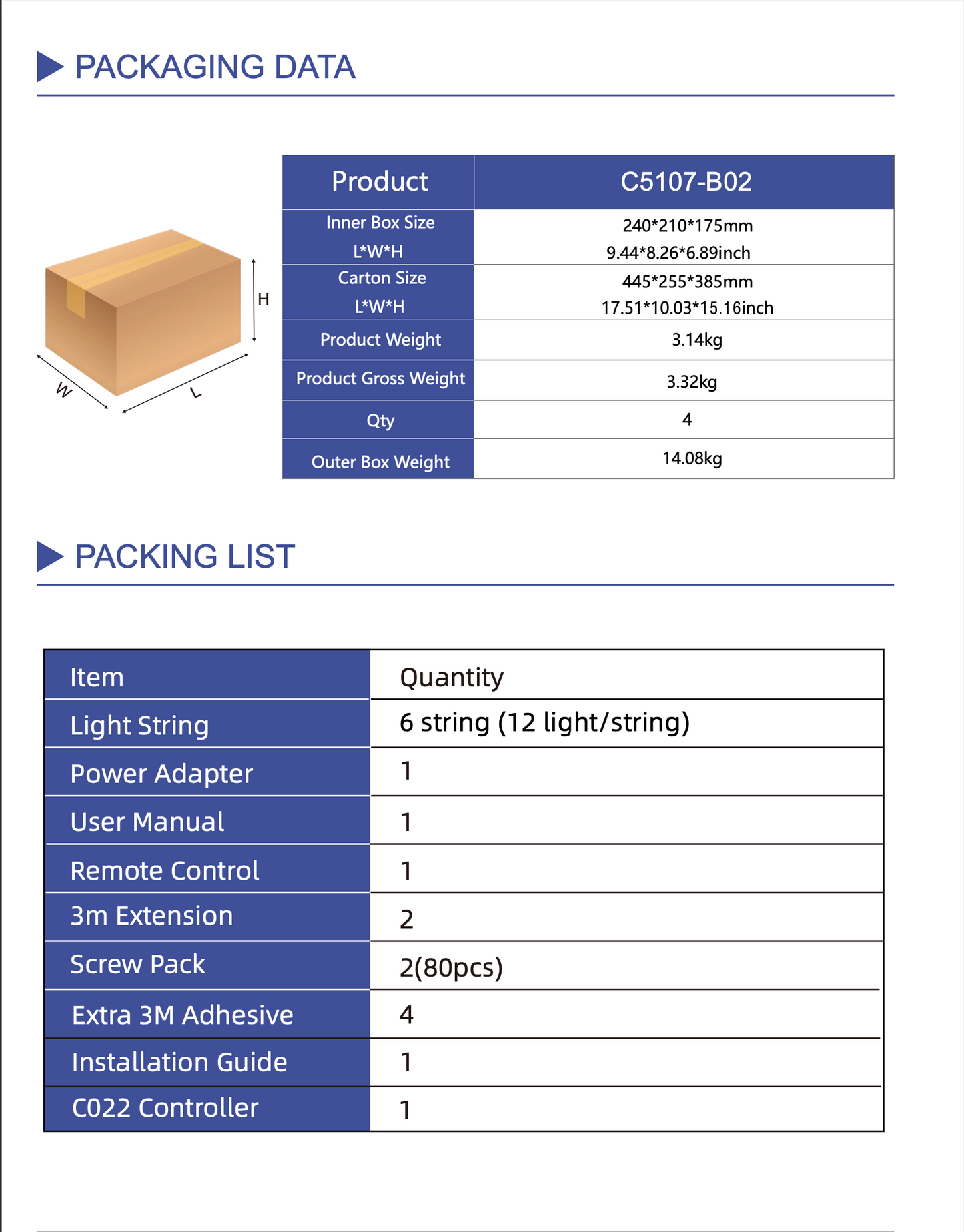 Magicolour™  Permanent Outdoor Lights – 100ft RGBW Smart Lighting System