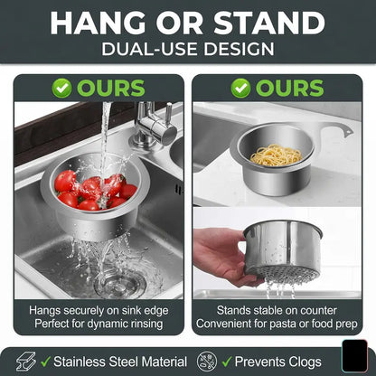 🔥Hot Sale 49% OFF🔥Hanging Sink Drain Basket – Catch Scraps & Help Reduce Clogs