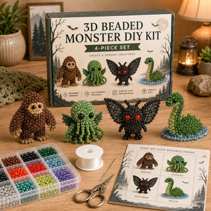 🧵2026 Tiny 3D Beaded Animal DIY Kit