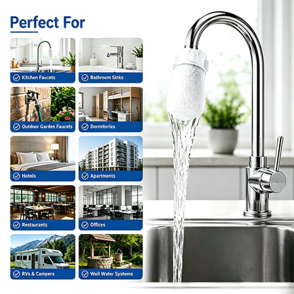 🔥Hot Sale 50% OFF🔥[Fits Faucets < 1'] 50 cotton filter bags, Multi-scene Filter 🚰