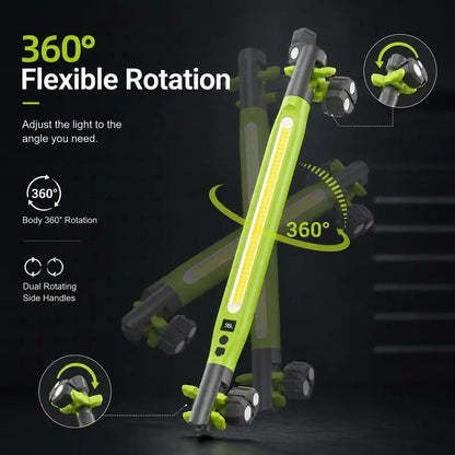 Rechargeable COB Work Light - Magnetic LED InspectionLight with Hook