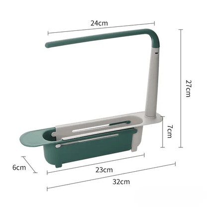 🔥Limited time 69% OFF-Telescopic Sink Storage Rack✨