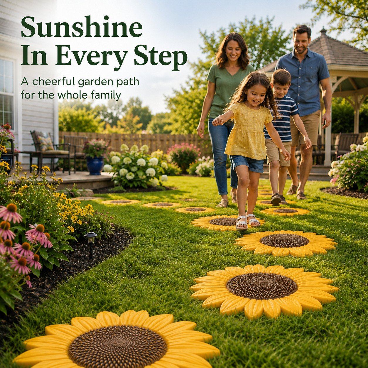 💥 LAST DAY 49% OFF - 🌻 Reusable Garden Art Mold – Make Your Garden Truly One of a Kind
