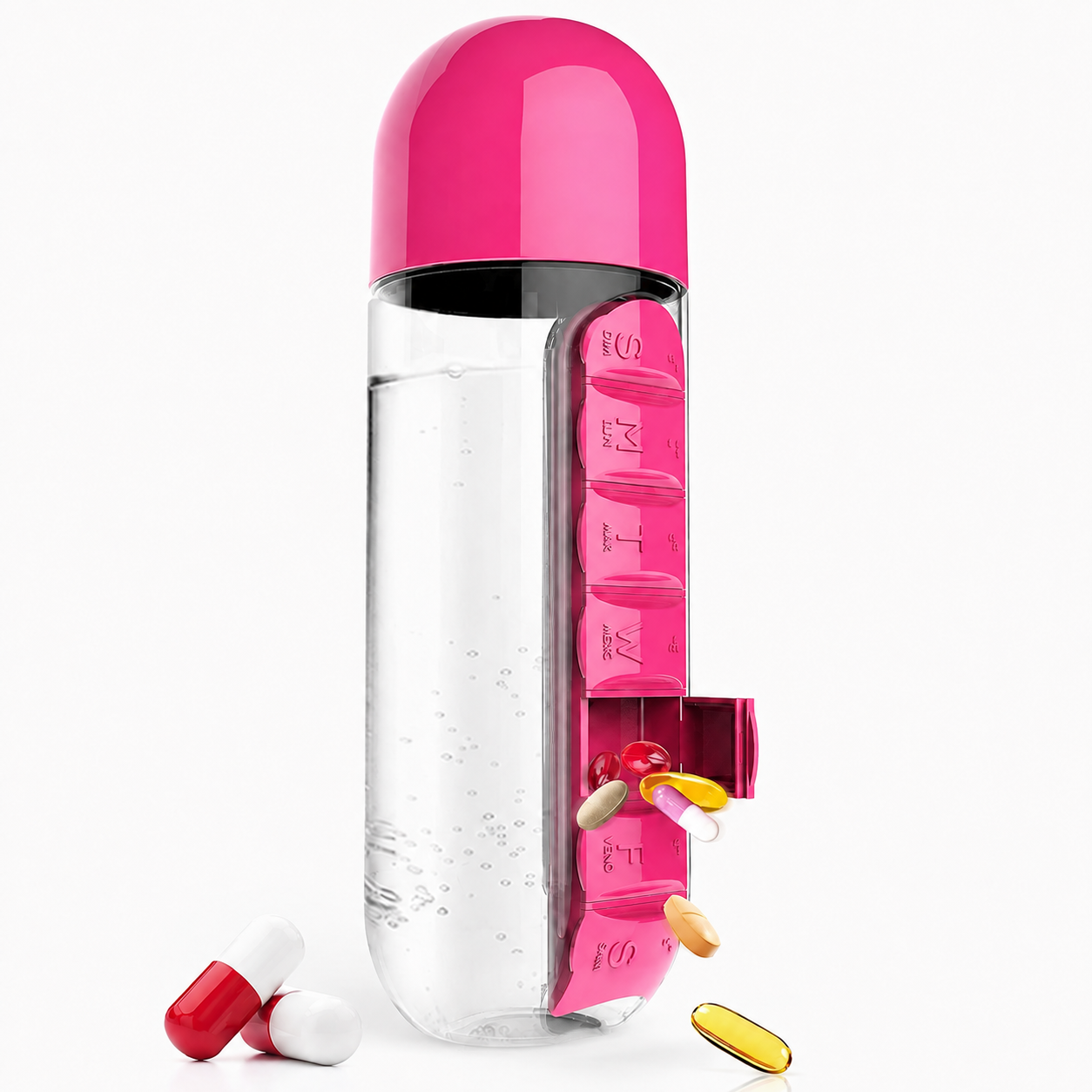 🔥Hot Sale 49% OFF🔥Portable Pill Box Water Cup