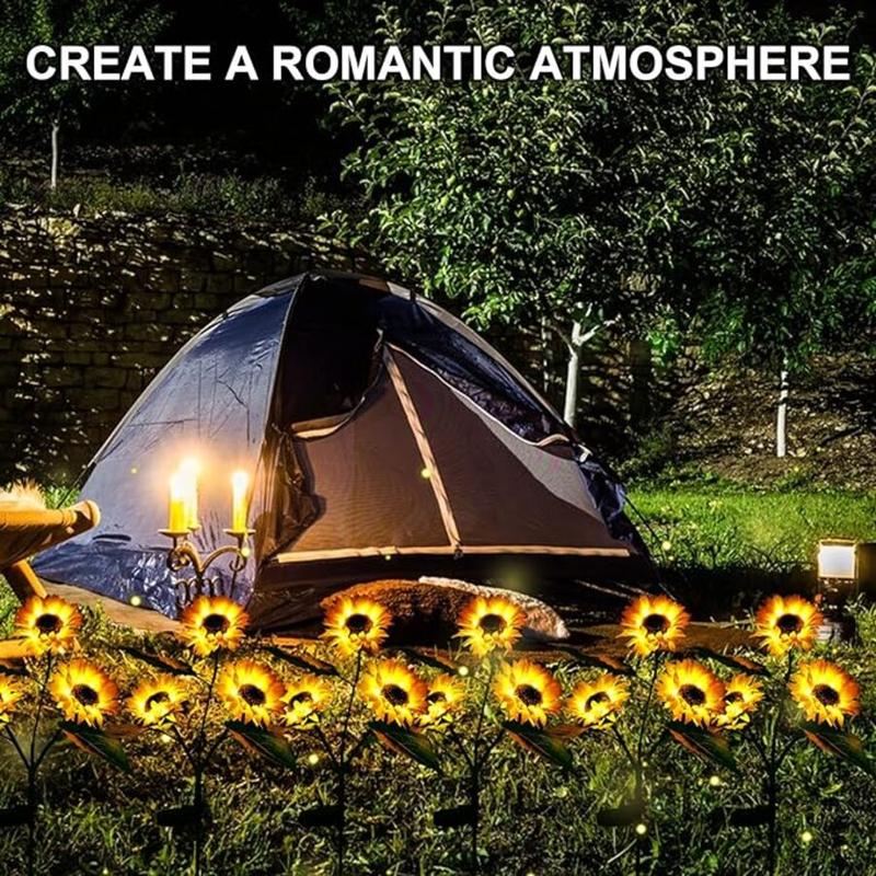 🔥🌻Last Day Sale 50% OFF🌞Solar LED Sunflower Garden Lights-29.6inch/74cm