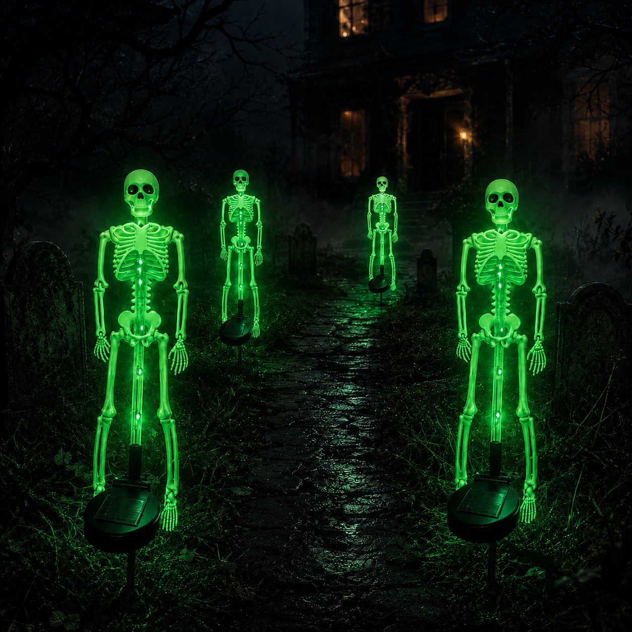 🔥 50% OFF TODAY💀 Solar Skeleton Yard Stake