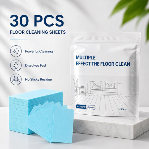 30 PCS floor cleaning sheets - Blue Camellia