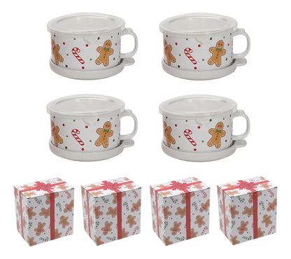 1 PCS 25-oz Mug Meals w/ Lid-its & Gift Boxes