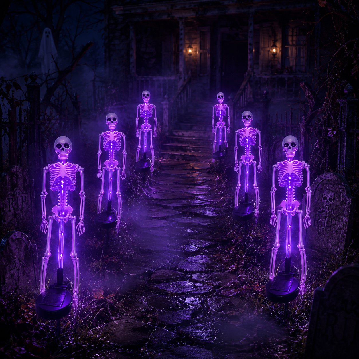 🔥 50% OFF TODAY💀 Solar Skeleton Yard Stake