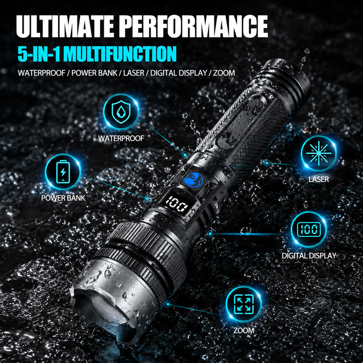 🔥HOT SALE🔥 High-power flashlight