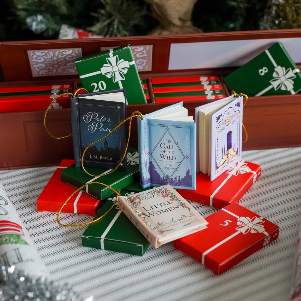 🎁Last Day 49% Off 🎁Mini Book Ornament Advent