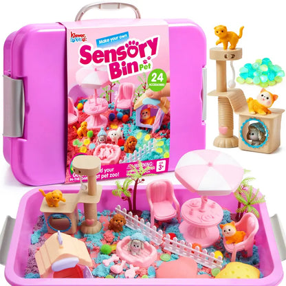 🚜Sandbox with Lid Castle Building kit