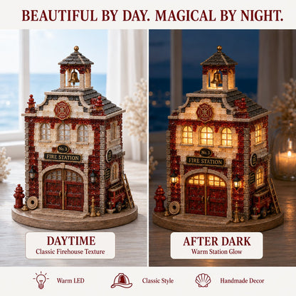 ⏳ Last Day 42% OFF – 🚒 Beginner-Friendly Vintage Firehouse Mosaic Light DIY Kit Collection | Complete Kit with Mosaic Pieces, LED Lights & Step-by-Step Guide Included 💕