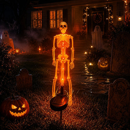 🔥 50% OFF TODAY💀 Solar Skeleton Yard Stake