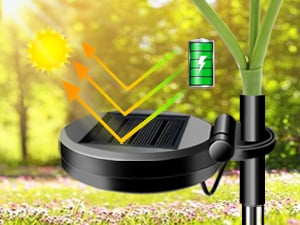 🔥🌻Last Day Sale 50% OFF🌞Solar LED Sunflower Garden Lights-29.6inch/74cm