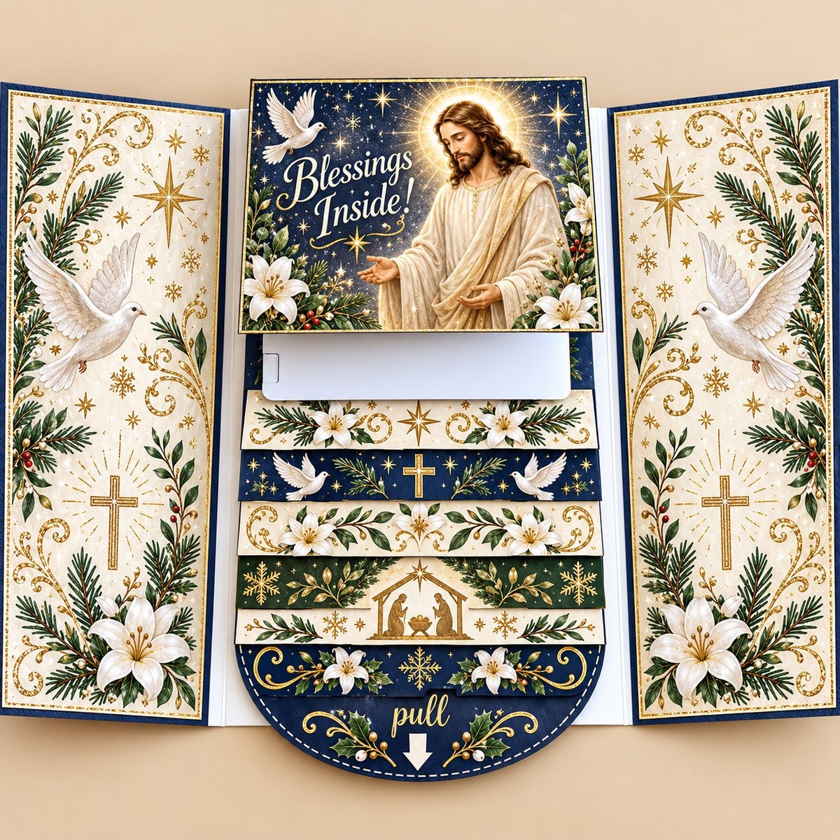 🎄Christmas Sale 49% OFF🎄Waterfall Christmas Gift Card Booklet