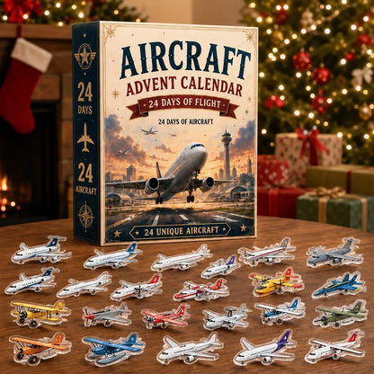 ✈️ Aircraft Advent Calendar 2026 | 24 Days of Flight with 24 Unique Miniature Airplanes, Jets & Aviation Collectibles 🎄🎁