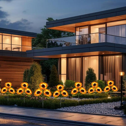 🔥🌻Last Day Sale 50% OFF🌞Solar LED Sunflower Garden Lights-29.6inch/74cm