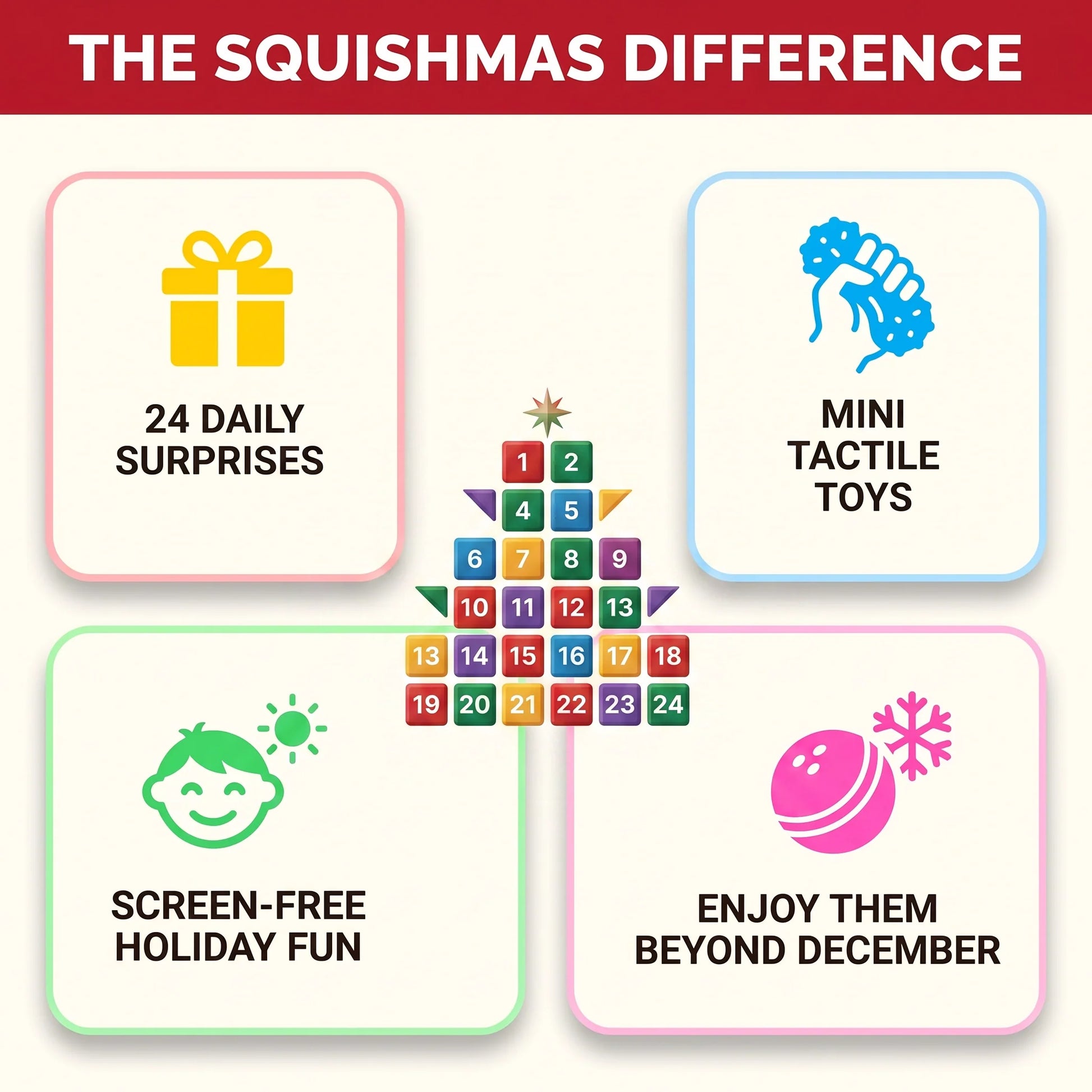 NeeDoh Squishmas Advent Calendar - 2026 Edition